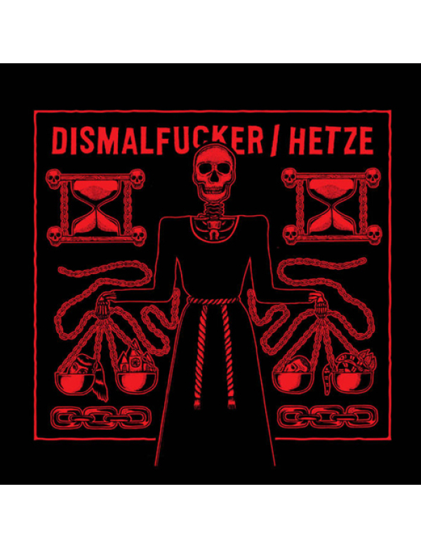Dismalfucker/ Hetze - Split LP
