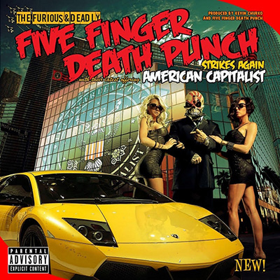 Five Finger Death Punch -  American Capitalist LP