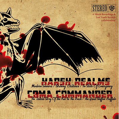 Harsh Realms/ Coma Commander - Split 7"