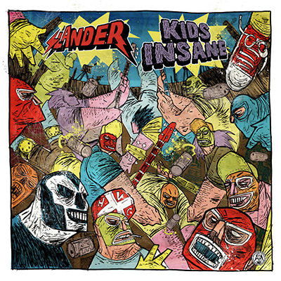 Slander/ Kids Insane - Split LP