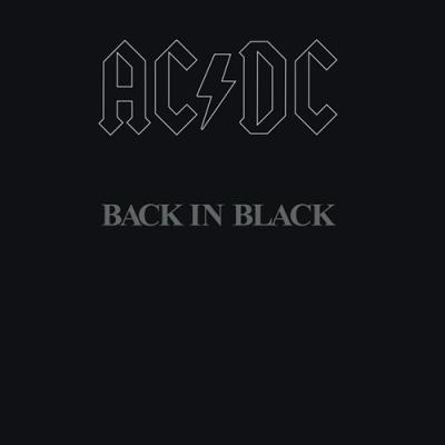 ACDC - Back in Black LP