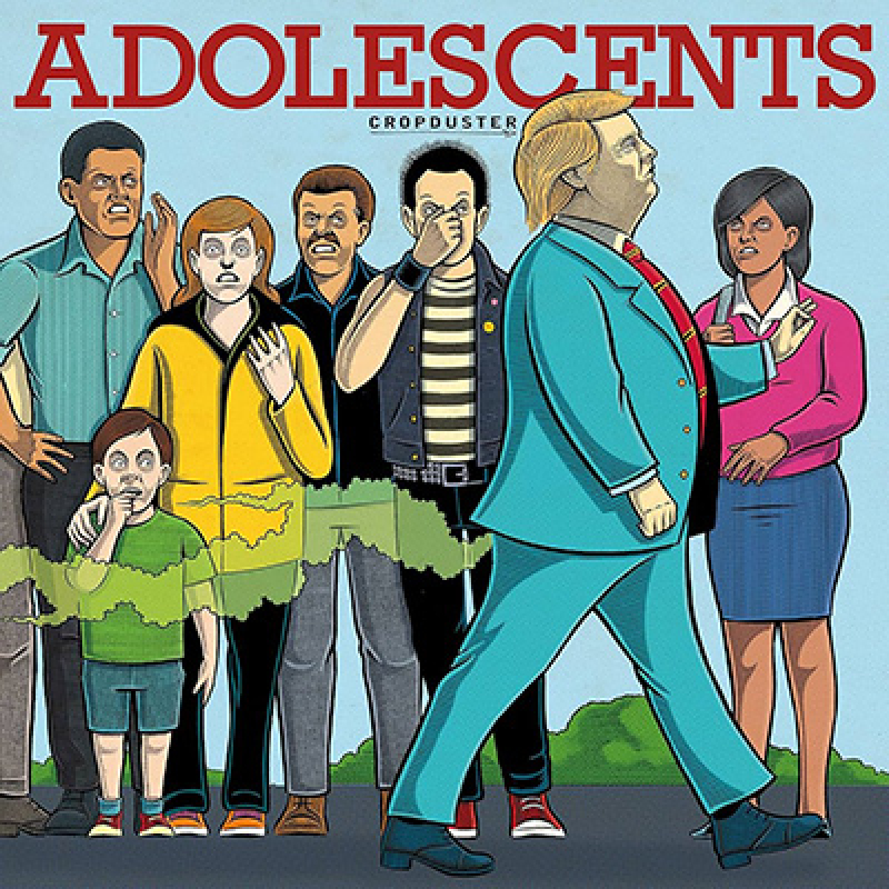 Adolescents - Cropduster LP
