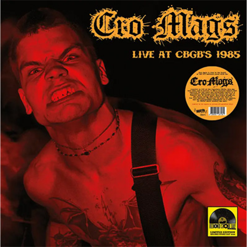 Cro Mags - Live At CBGB's 1985 (RSD) LP
