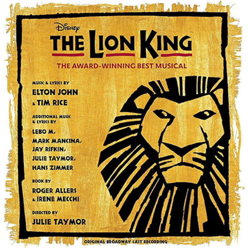 The Lion King - Original Broadway Cast Recording LP