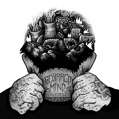 Scarred Mind - Heavy Mental 7"