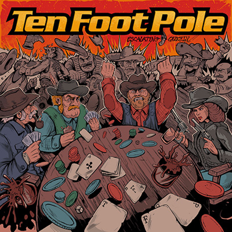 Ten Foot Pole ‎– Escalating Quickly LP 