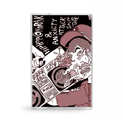 Anxiety Attack/ Hiphopcondriak - Split cassette