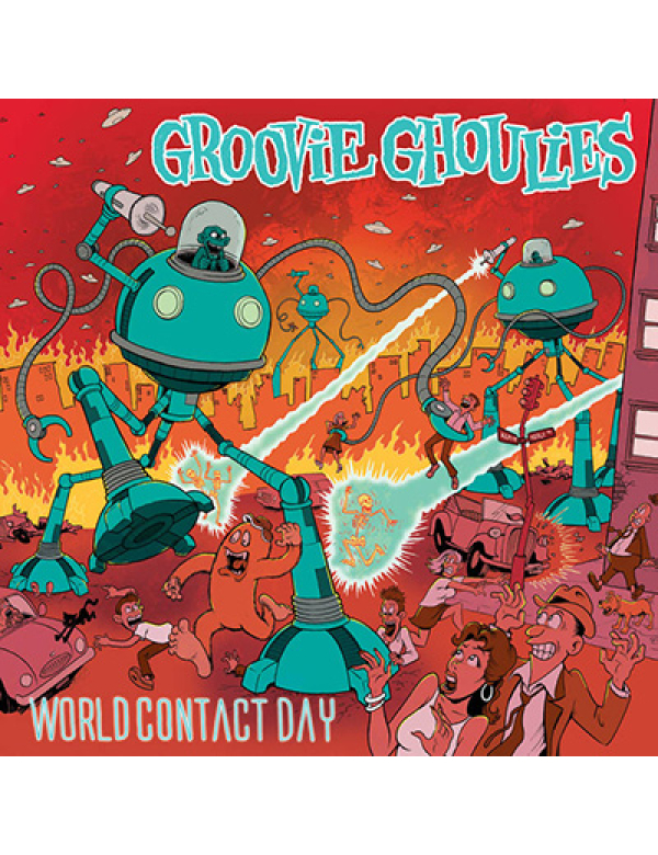 Groovie Ghoulies - Wold Contact Day LP