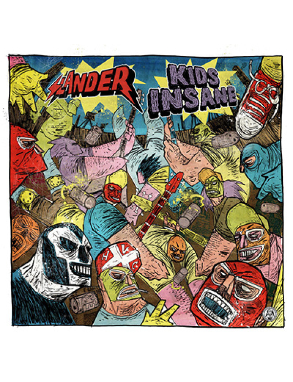 Slander/ Kids Insane - Split LP