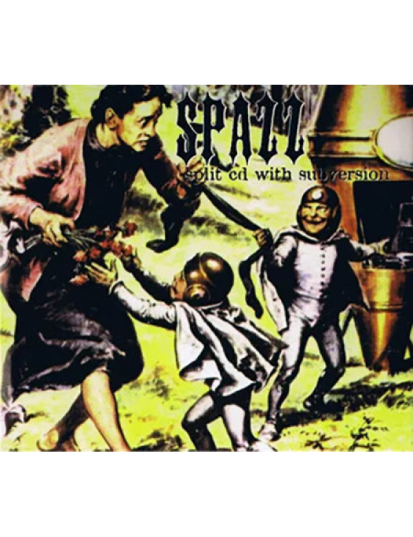 Spazz/ Subversion - Split LP