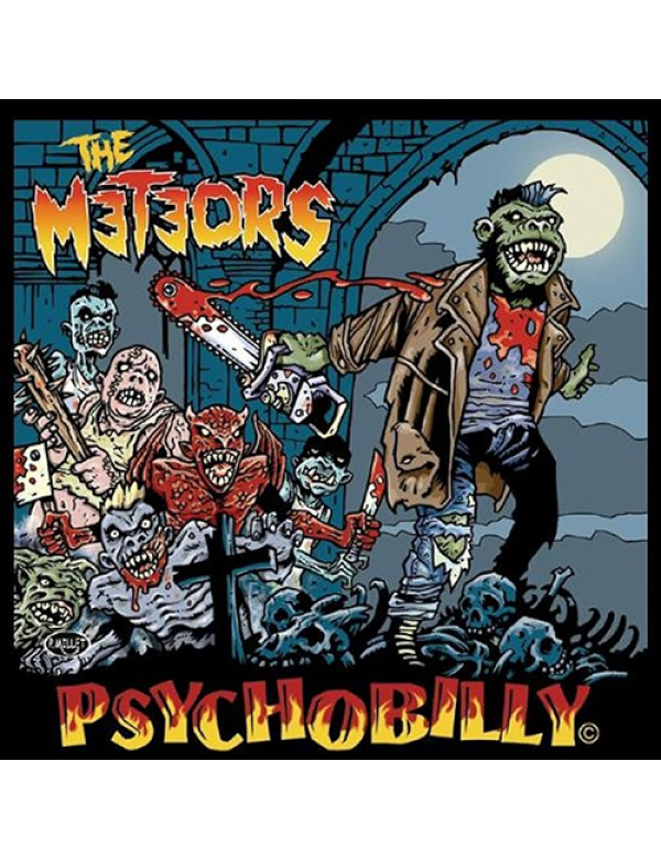 The Meteors - Psychobilly (green) LP