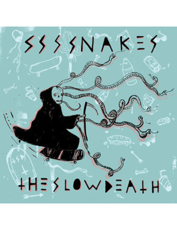 Ssssnakes / The Slow Death - Split 7"